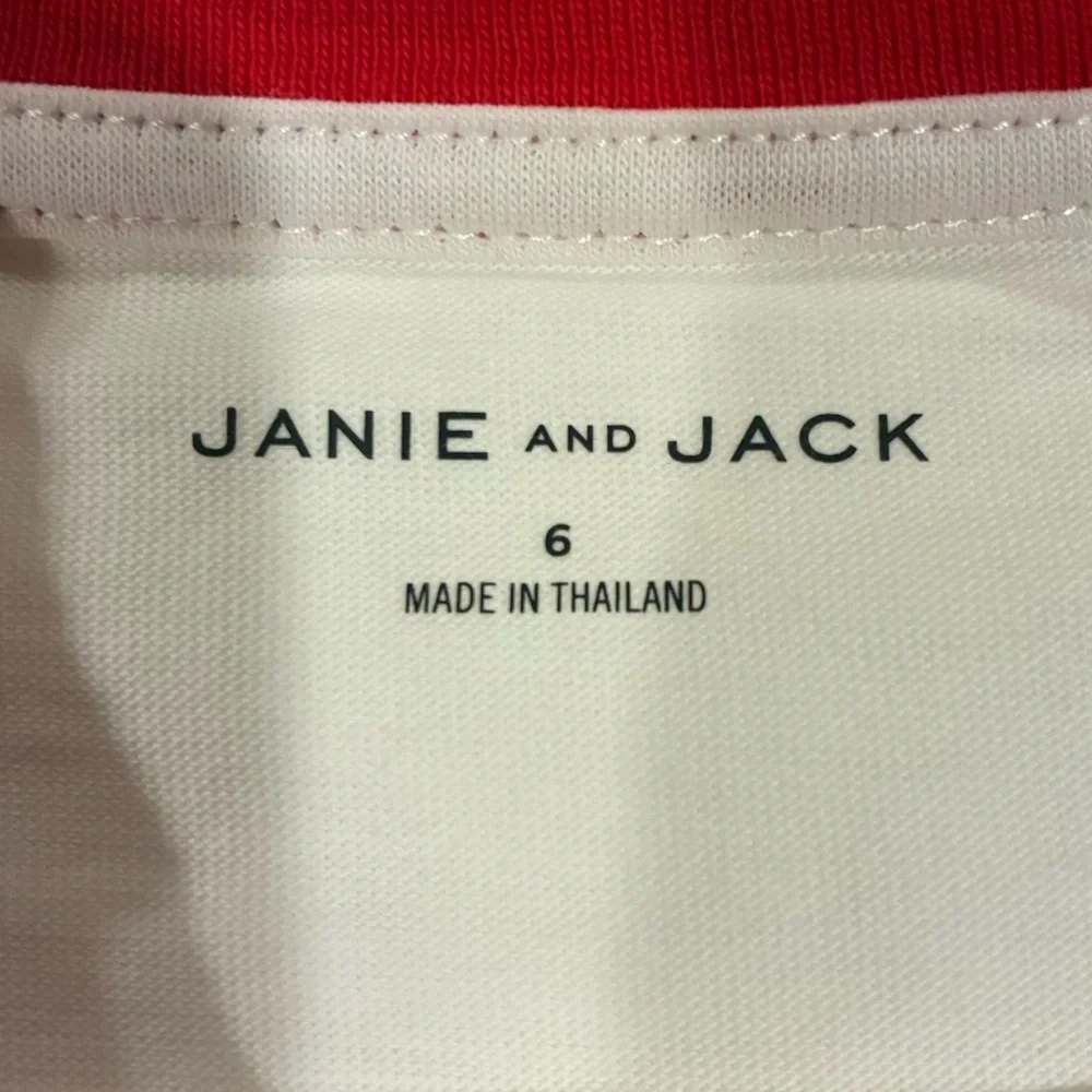 Janie and Jack The Athletic Tee - Size 7 - NWT